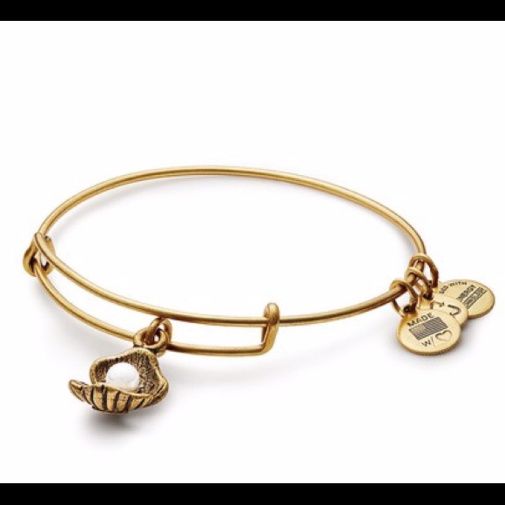 Like New Alex and Ani Oyster Clam Bracelet